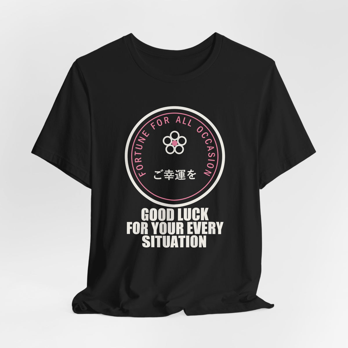 Good Luck For Your Every Situation Funny Anime T-Shirt - original anime design, view 6