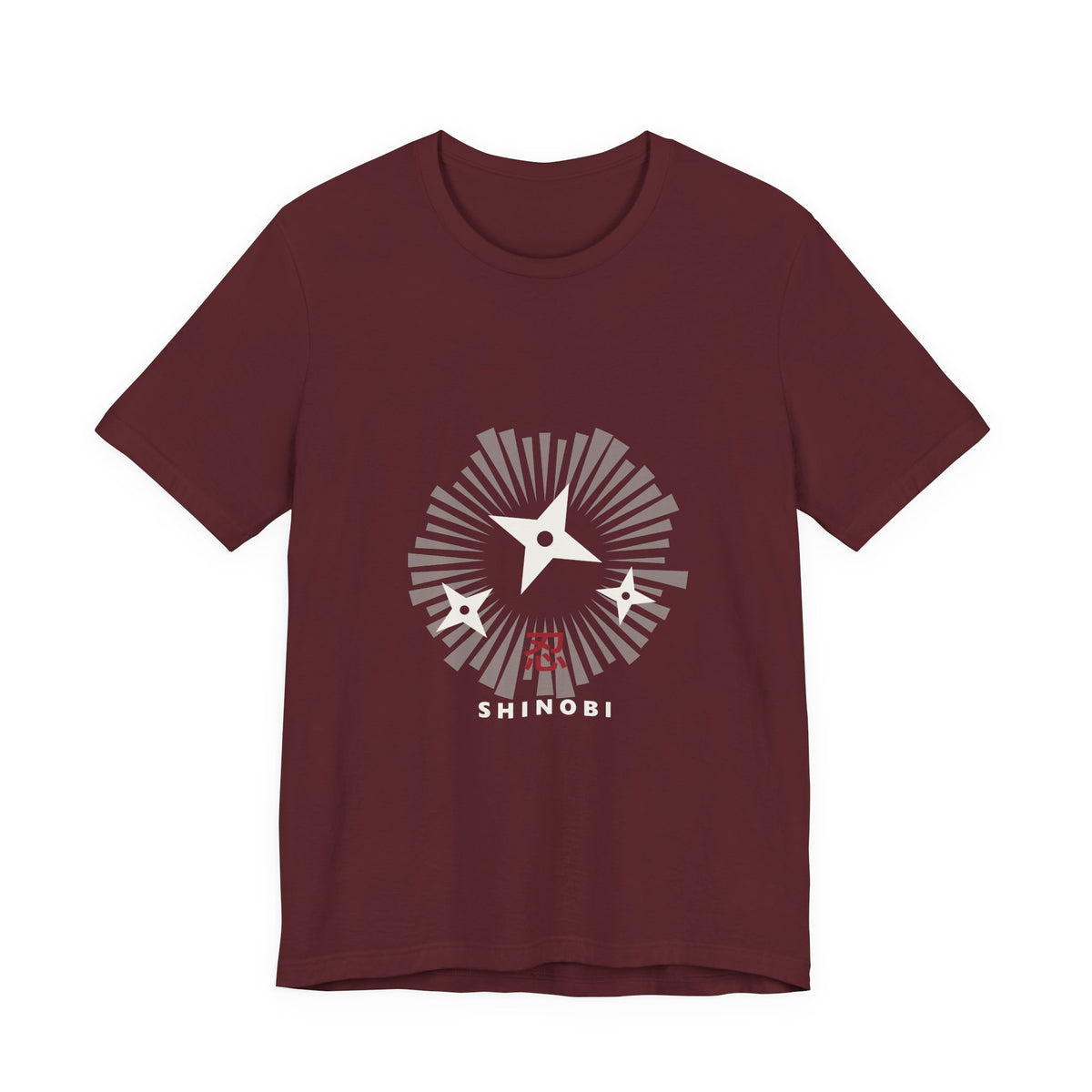 Shinobi T-Shirt in Maroon