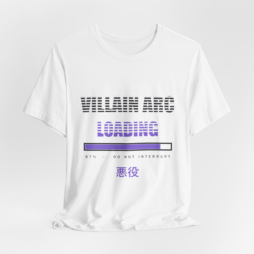 Villain Arc Loading Anime T-Shirt - original anime design, view 4