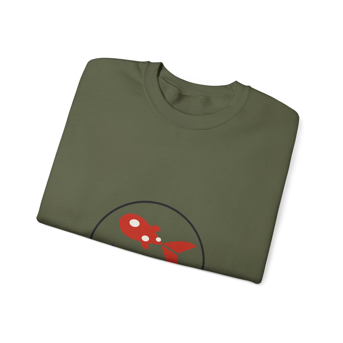 Koi Pair Sweatshirt - original anime design, view 26