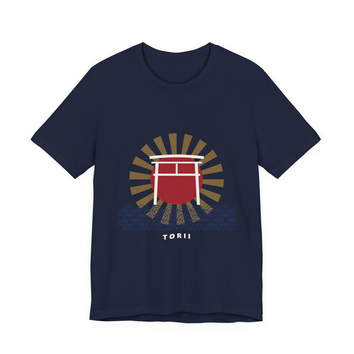 Torii Gate T-Shirt in Navy