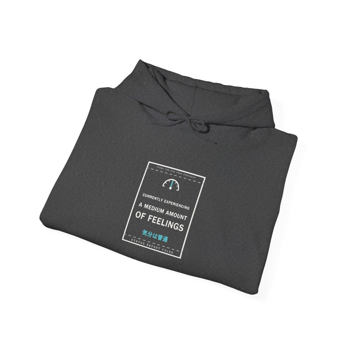 Currently Experiencing A Medium Amount Of Feelings Funny Anime Hoodie - original anime design, view 15