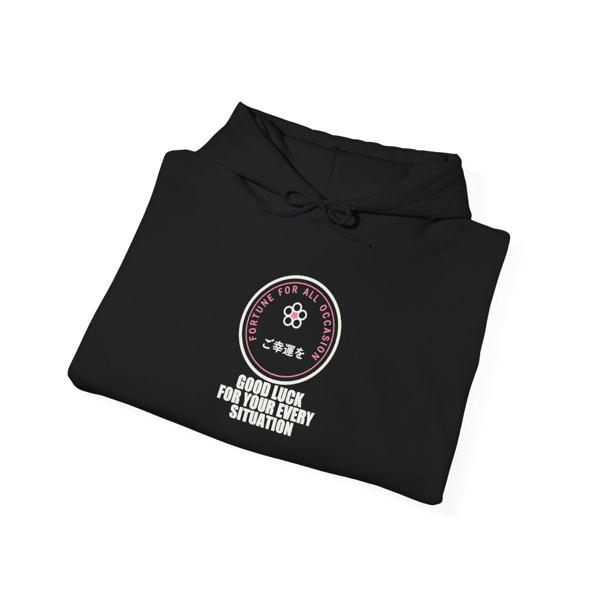 Good Luck For Your Every Situation Funny Anime Hoodie - original anime design, view 3