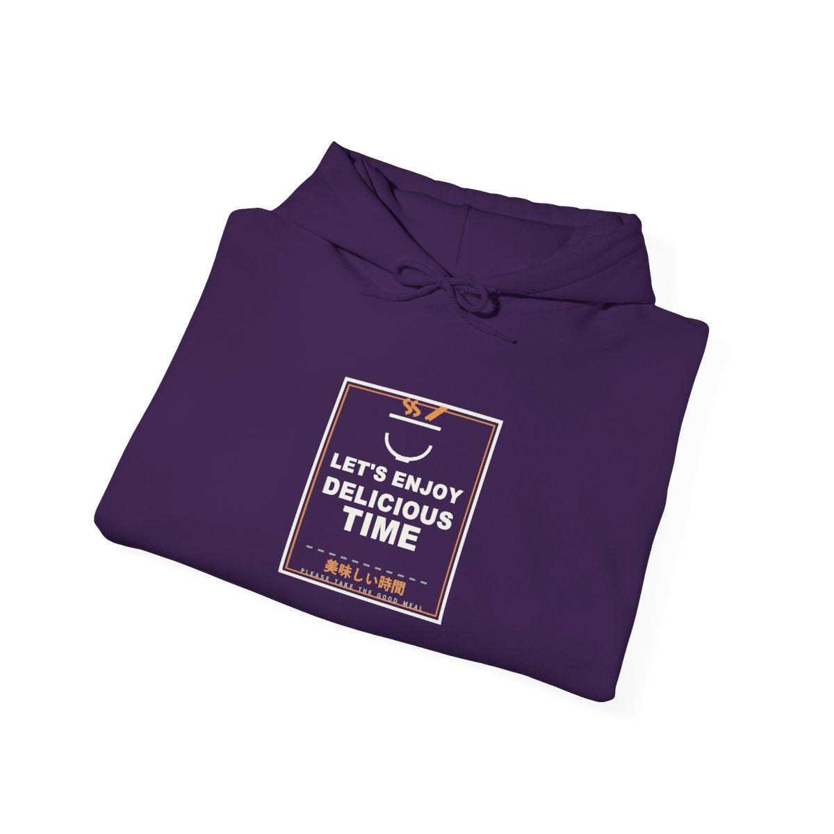 Let's Enjoy Delicious Time Funny Anime Hoodie - original anime design, view 21