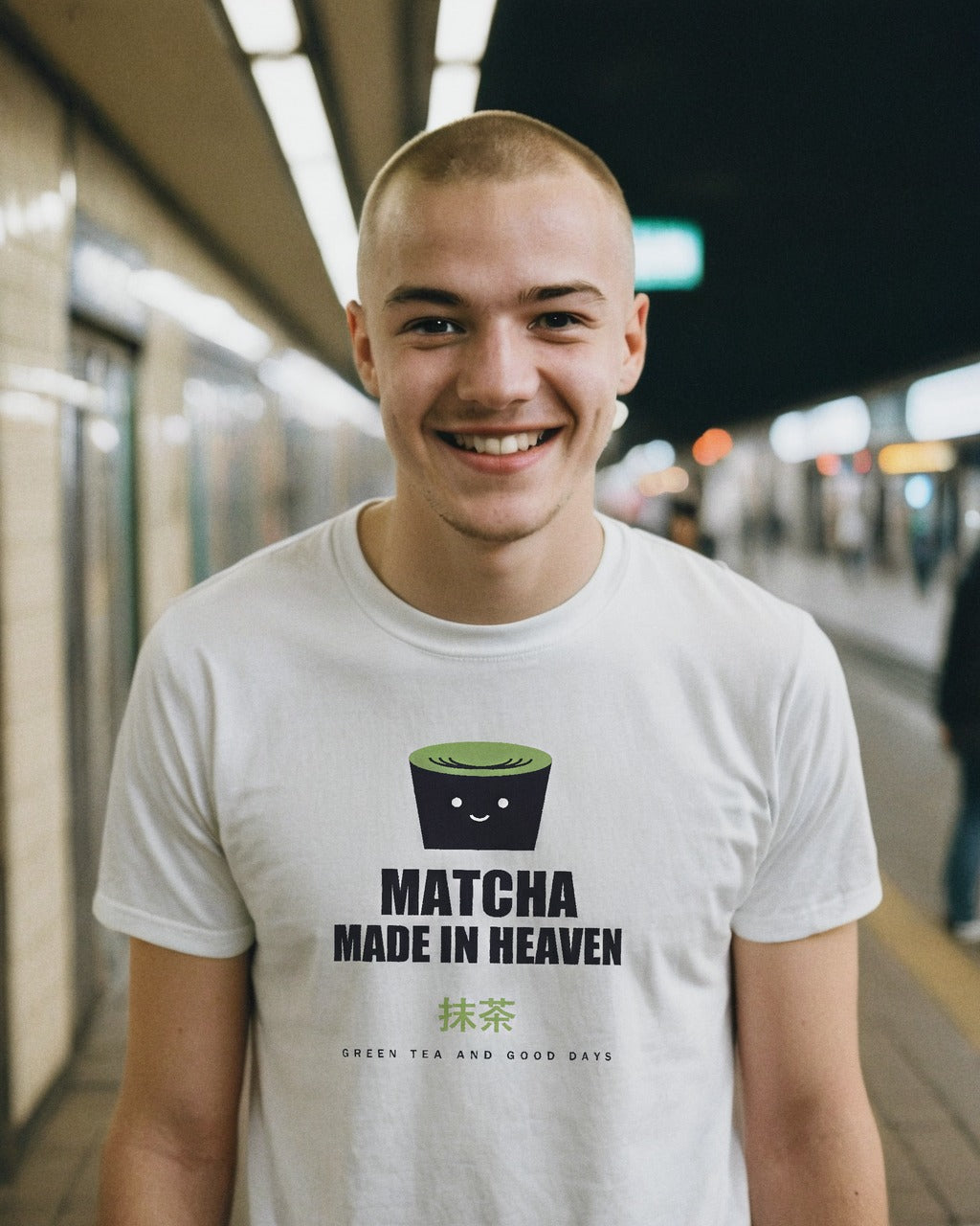 Matcha Made In Heaven Anime T-Shirt - original anime design, view 1