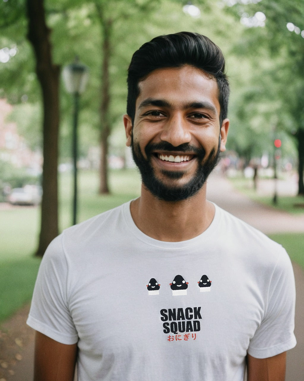 Snack Squad Anime T-Shirt - original anime design, view 1