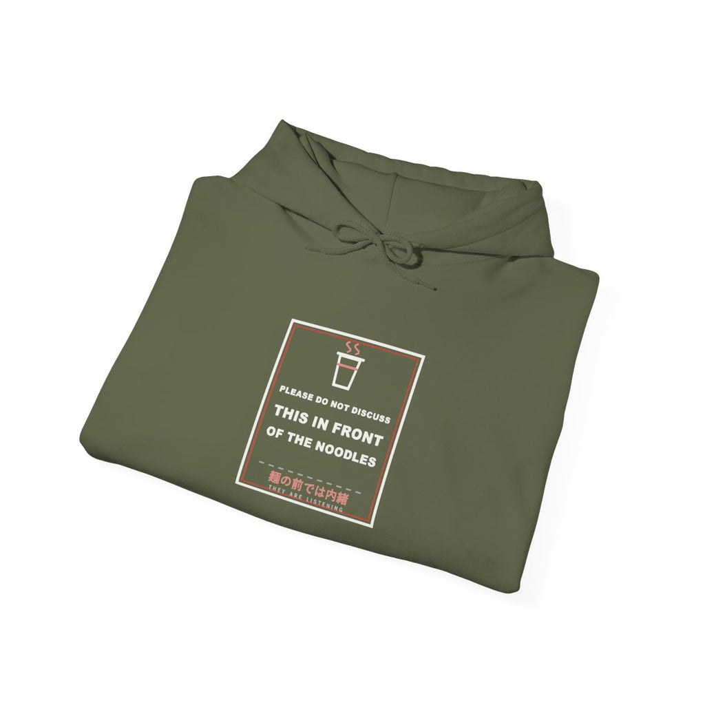 Please Do Not Discuss This In Front Of The Noodles Funny Anime Hoodie - original anime design, view 9