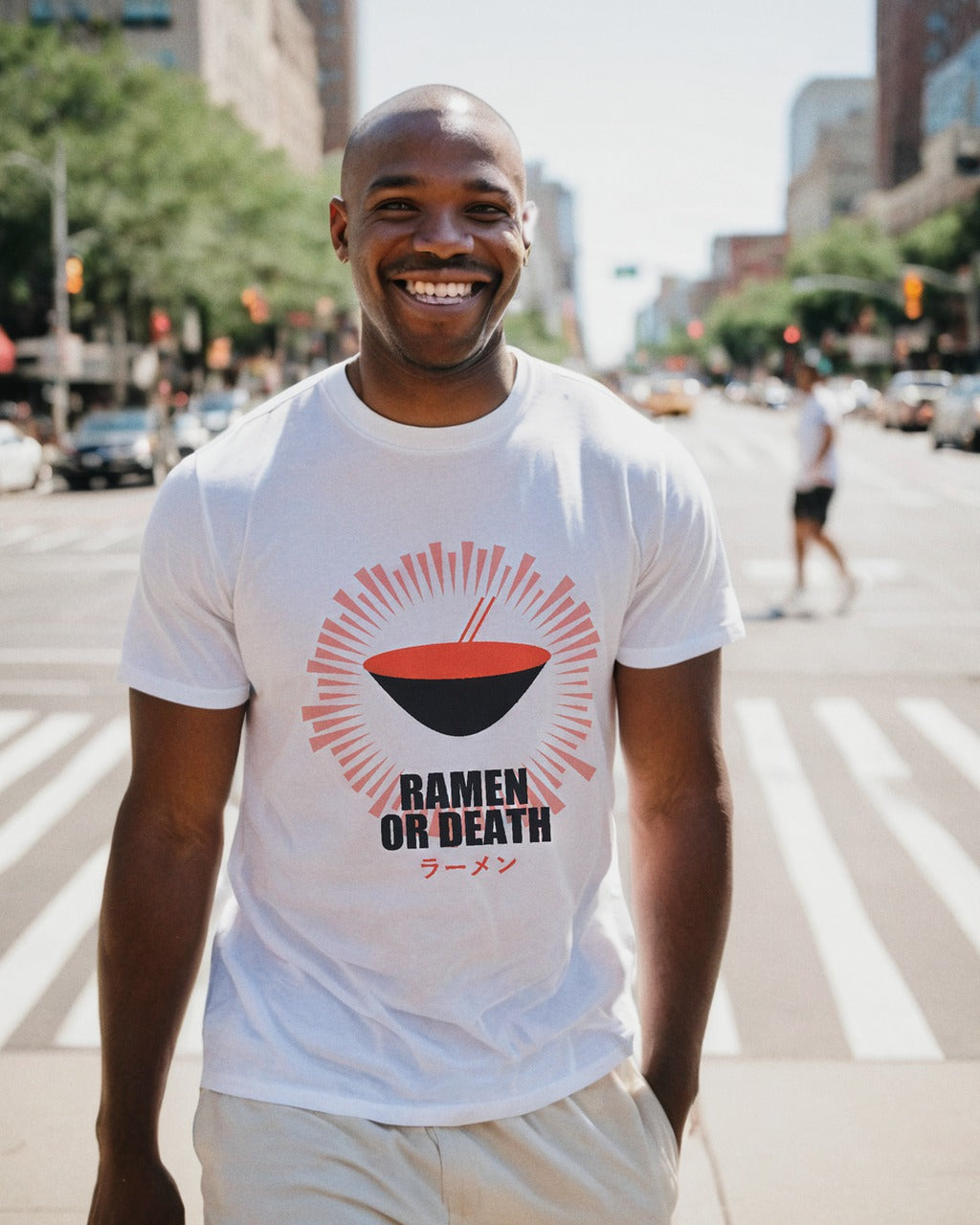 Ramen Or Death Anime T-Shirt - original anime design, view 1