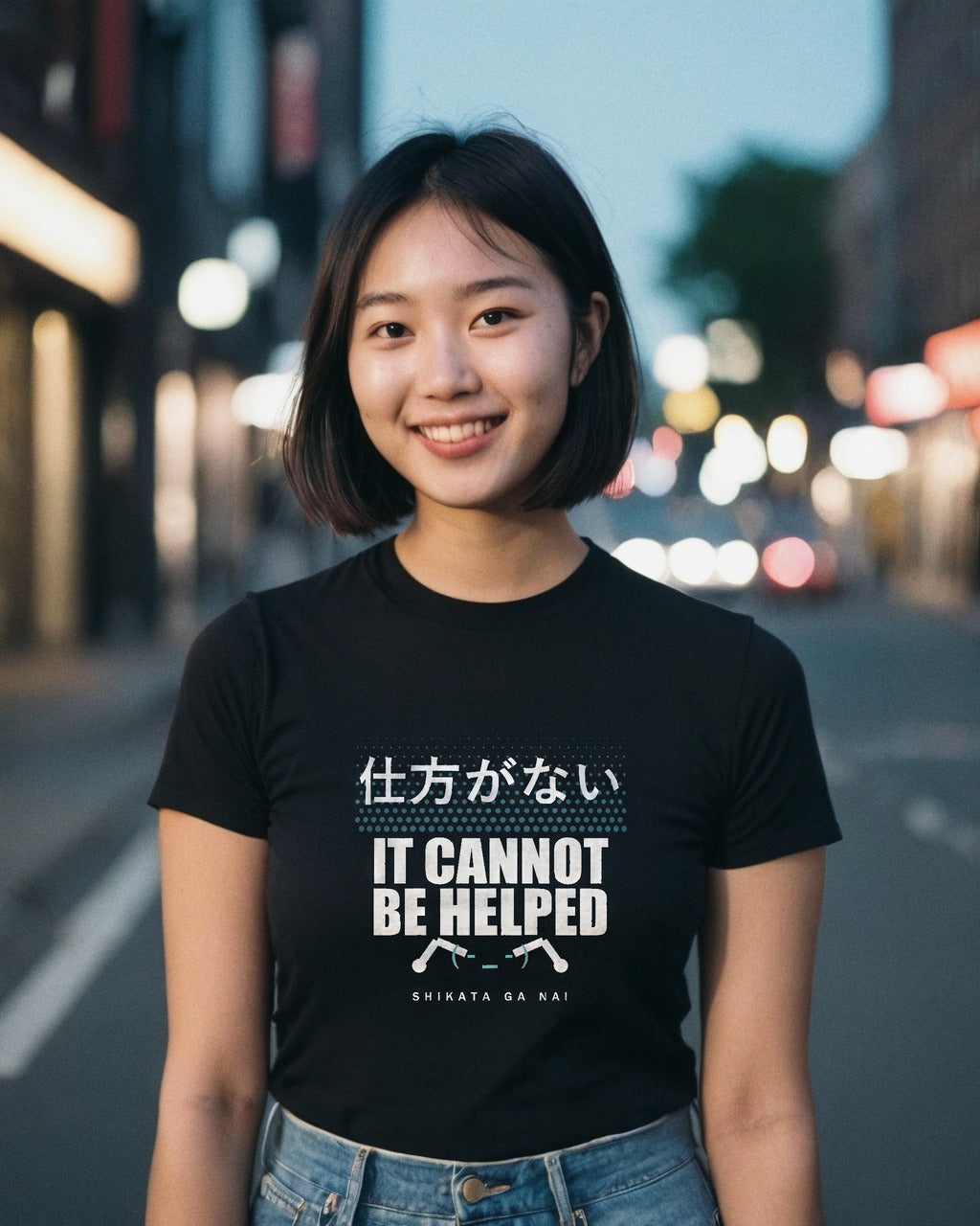 It Cannot Be Helped Anime T-Shirt - original anime design, view 1