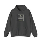 The Mountain Is Also Very Big Today Funny Anime Hoodie in Dark Heather