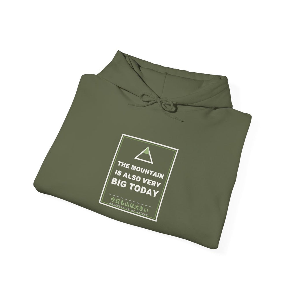 The Mountain Is Also Very Big Today Funny Anime Hoodie - original anime design, view 9