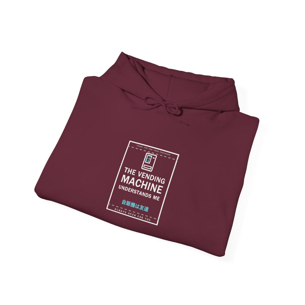 The Vending Machine Understands Me Funny Anime Hoodie - original anime design, view 6