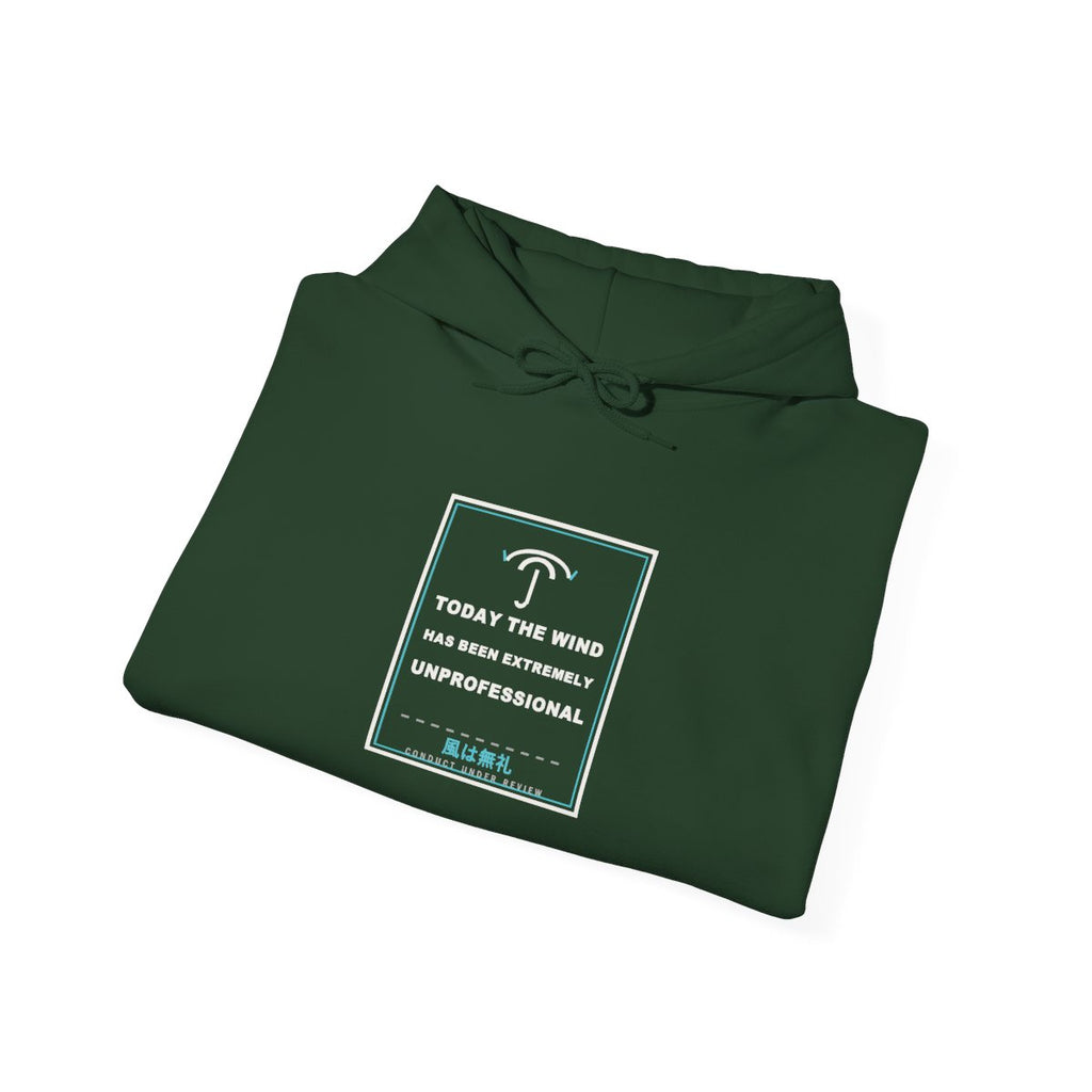 Today The Wind Has Been Extremely Unprofessional Funny Anime Hoodie - original anime design, view 12