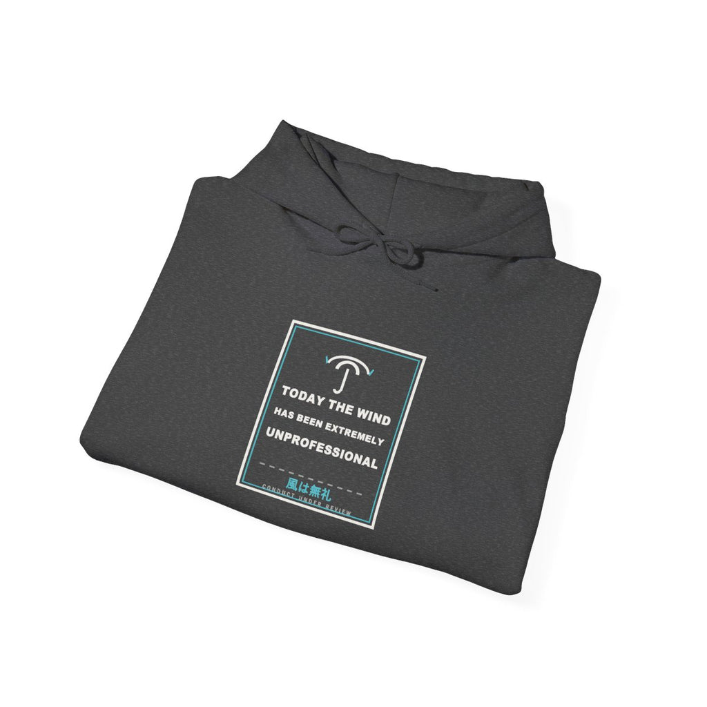 Today The Wind Has Been Extremely Unprofessional Funny Anime Hoodie - original anime design, view 15