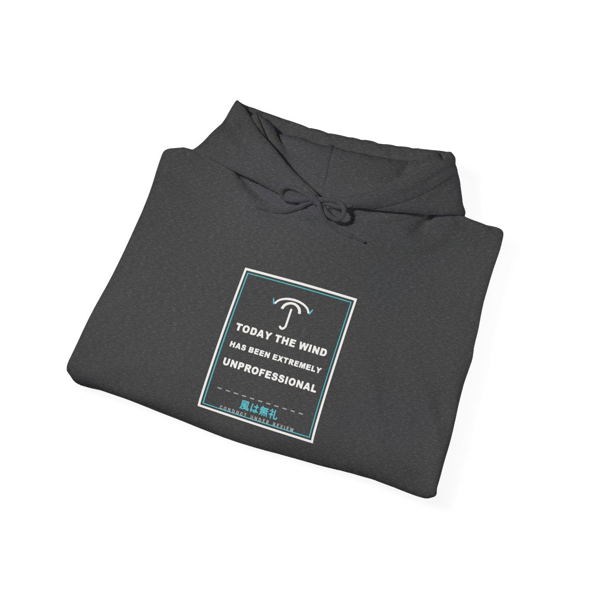 Today The Wind Has Been Extremely Unprofessional Funny Anime Hoodie - original anime design, view 15
