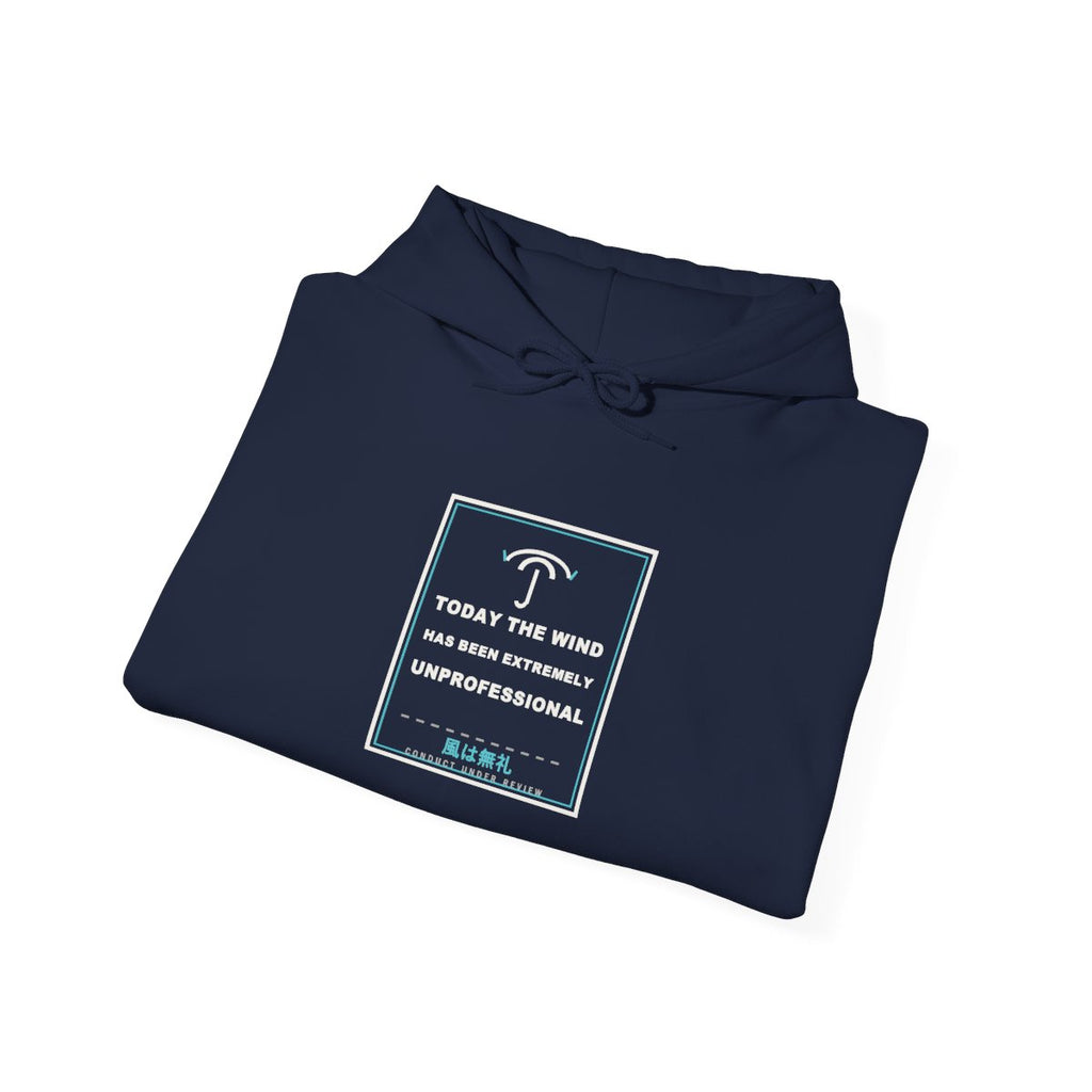 Today The Wind Has Been Extremely Unprofessional Funny Anime Hoodie - original anime design, view 18