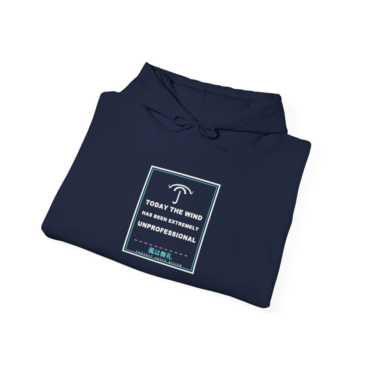 Today The Wind Has Been Extremely Unprofessional Funny Anime Hoodie - original anime design, view 18